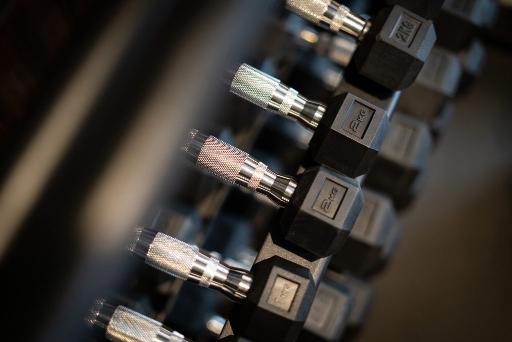 Photo of gym weights